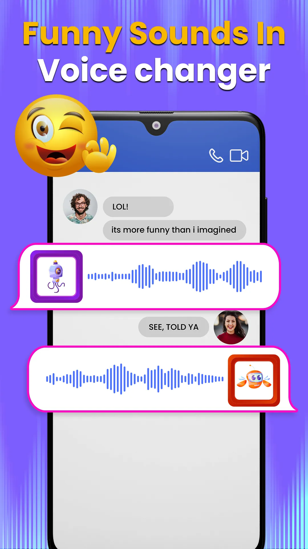 Voice Changer By Sound Effects | Indus Appstore | Screenshot