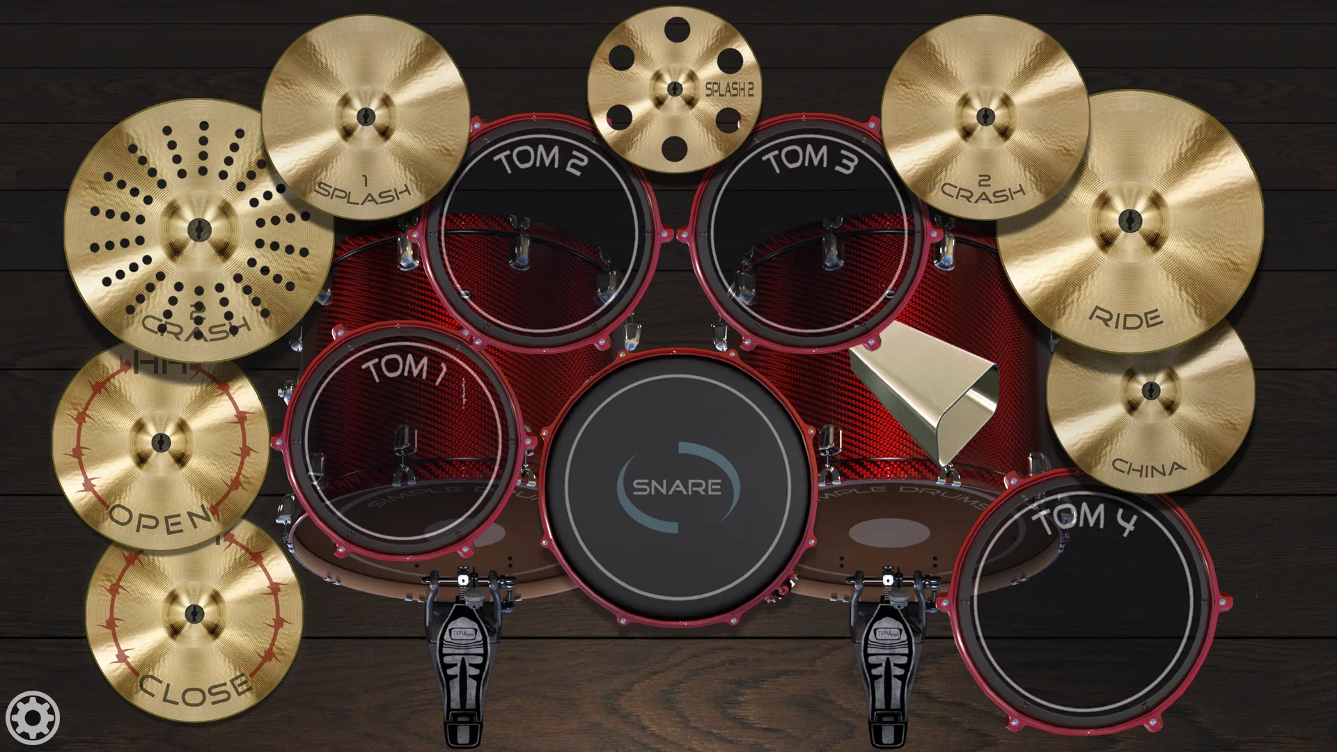 Metal Real Drum Set | Indus Appstore | Screenshot