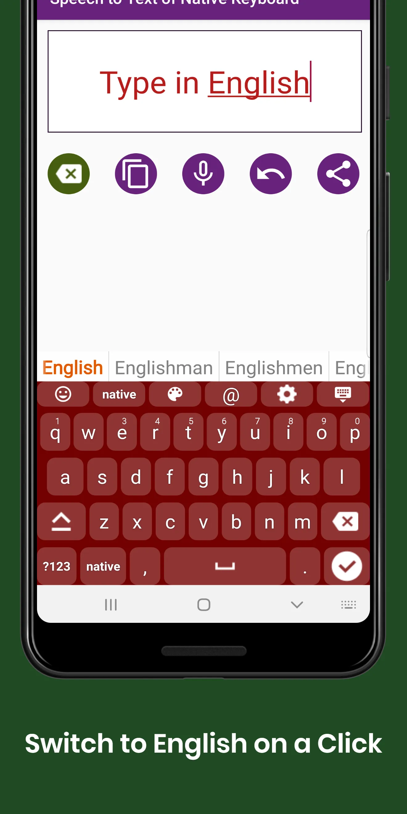 Farsi English Keyboard : Infra | Indus Appstore | Screenshot