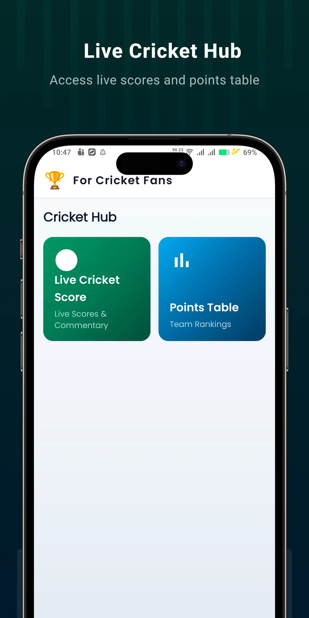 Live Cricket TV HD streming | Indus Appstore | Screenshot