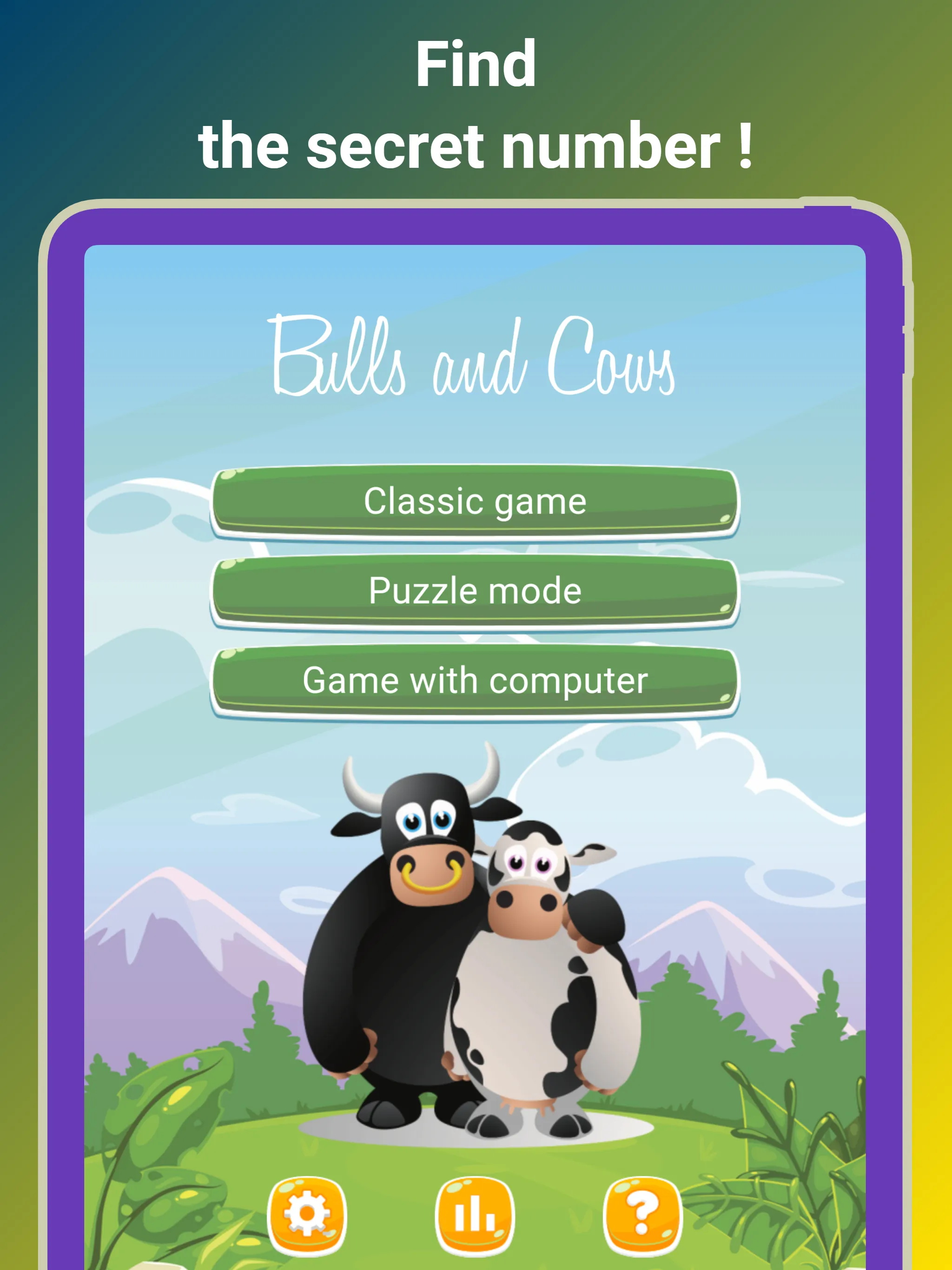 Bulls and cows - Mastermind | Indus Appstore | Screenshot