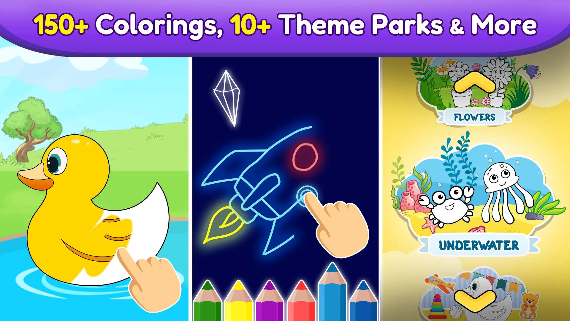 Coloring games for kids: 2-5 y | Indus Appstore | Screenshot