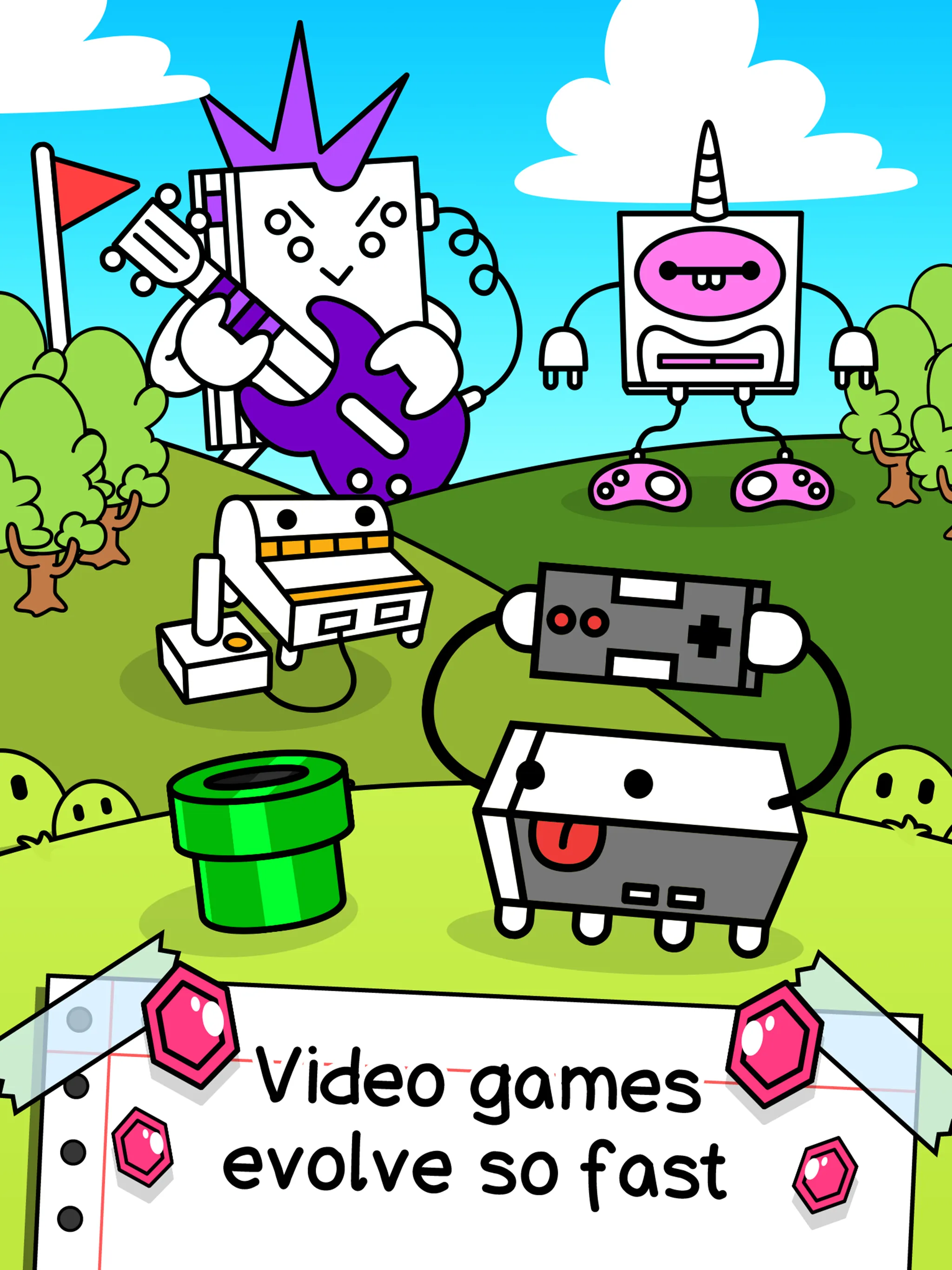 Video Game Evolution: Merge it | Indus Appstore | Screenshot