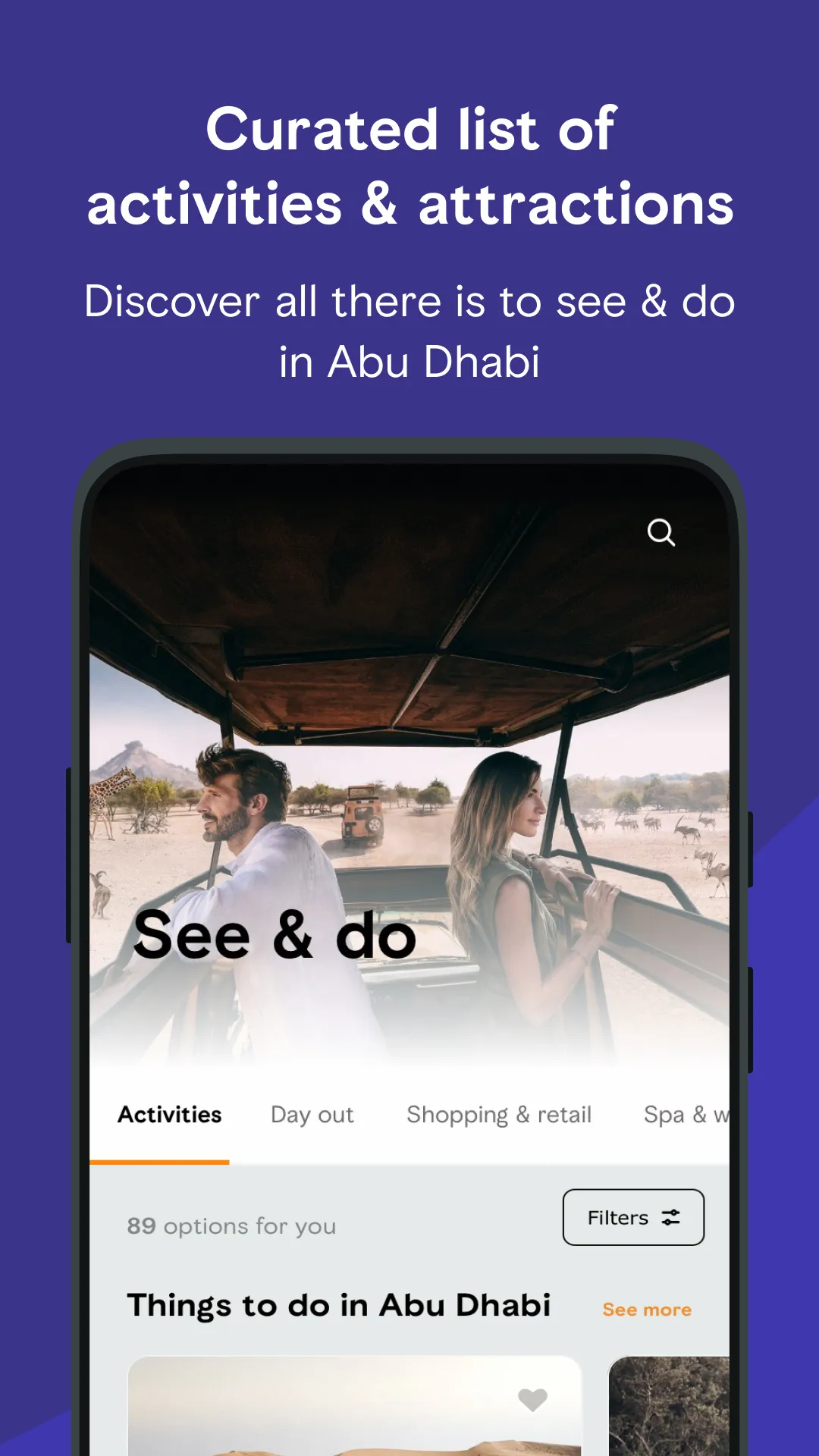 Experience Abu Dhabi Official | Indus Appstore | Screenshot