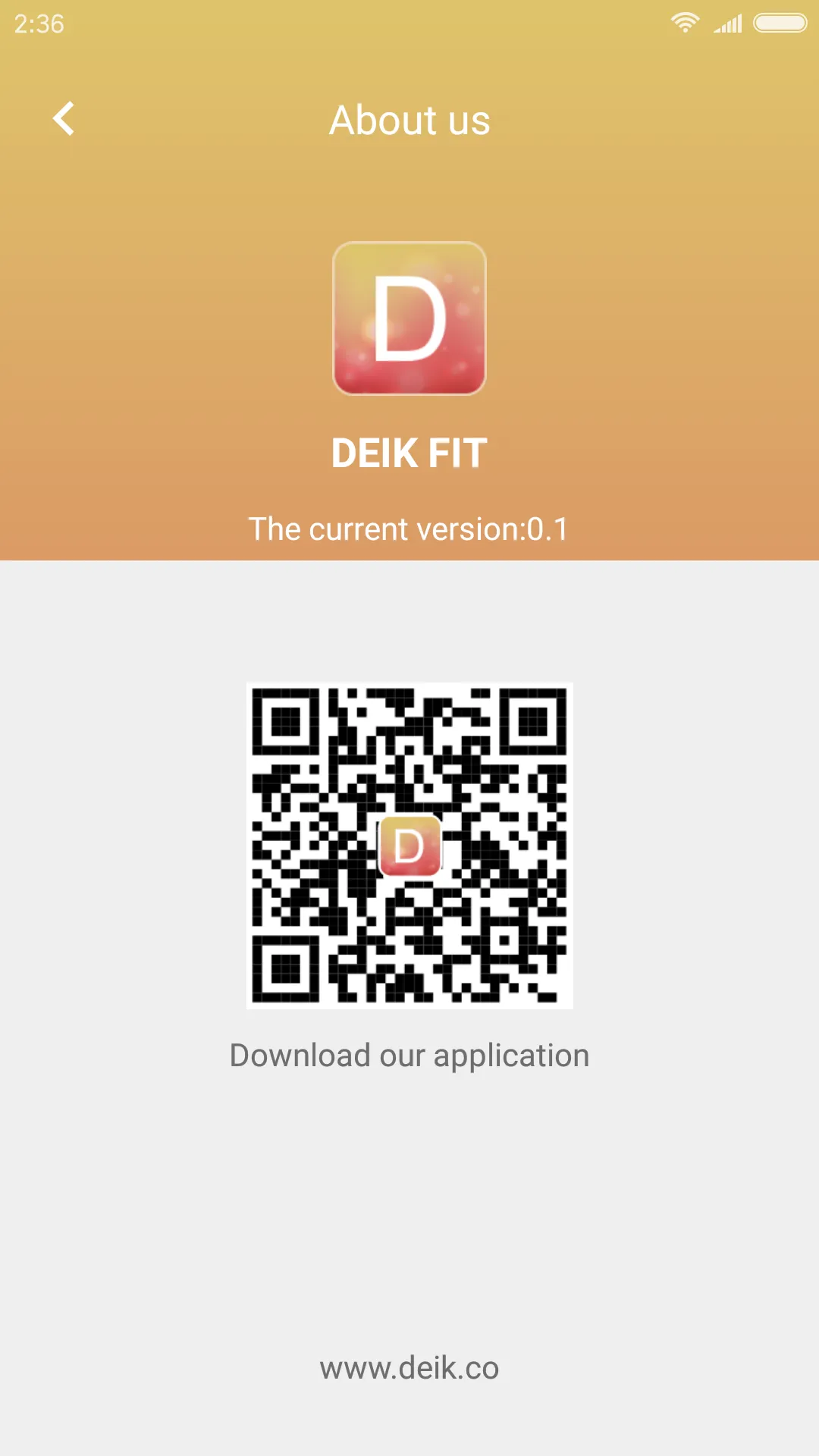 DEIK FIT | Indus Appstore | Screenshot