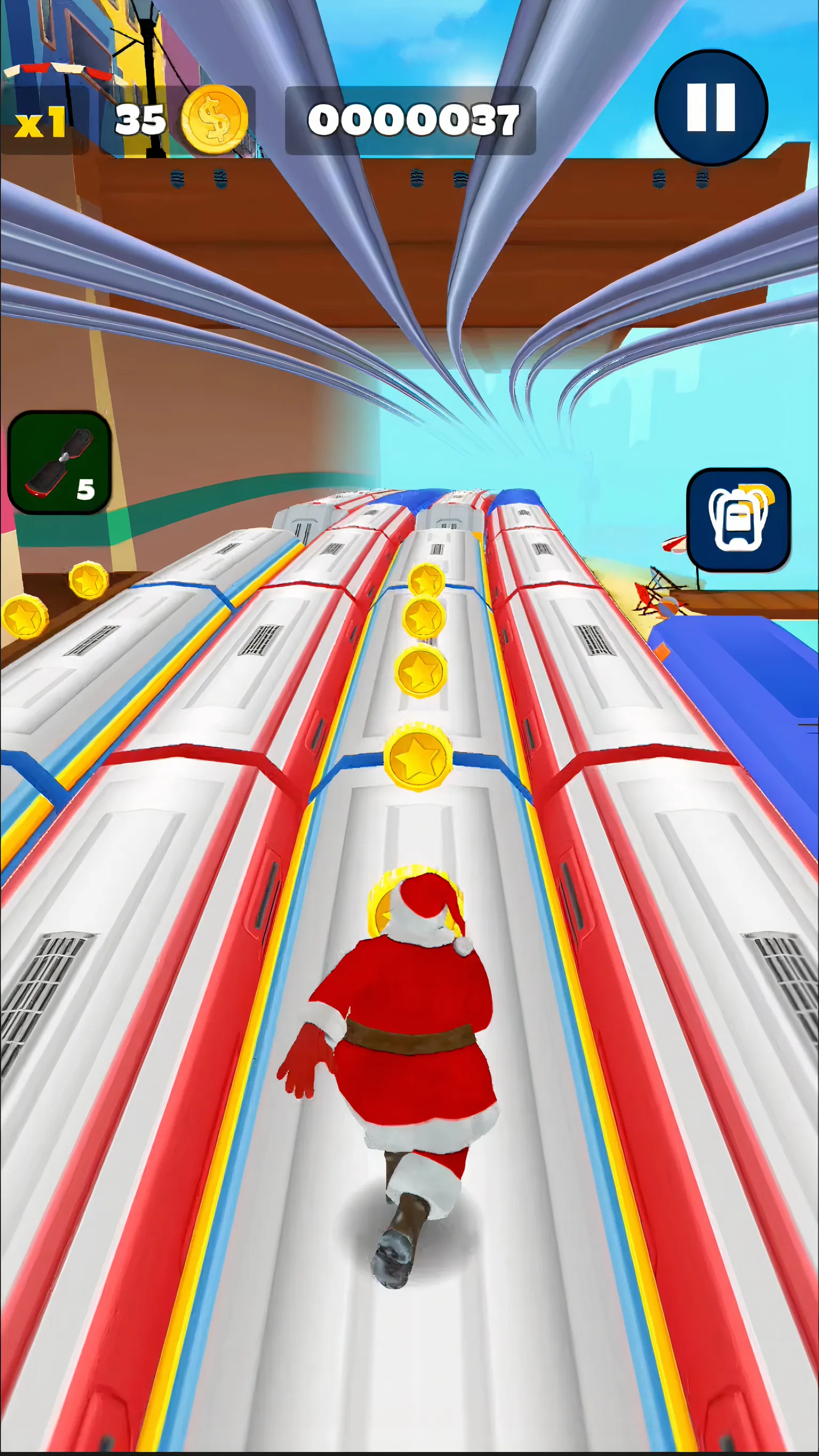 Subway Santa Claus Runner Xmas | Indus Appstore | Screenshot