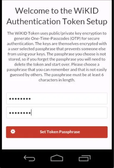 WiKID Enterprise Token - 4.0 | Indus Appstore | Screenshot