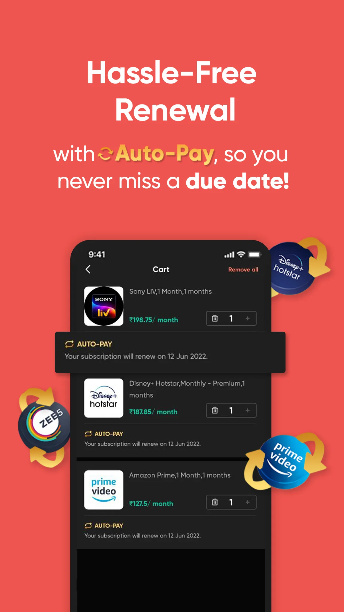 Fleek-Buy & Track Subscription | Indus Appstore | Screenshot