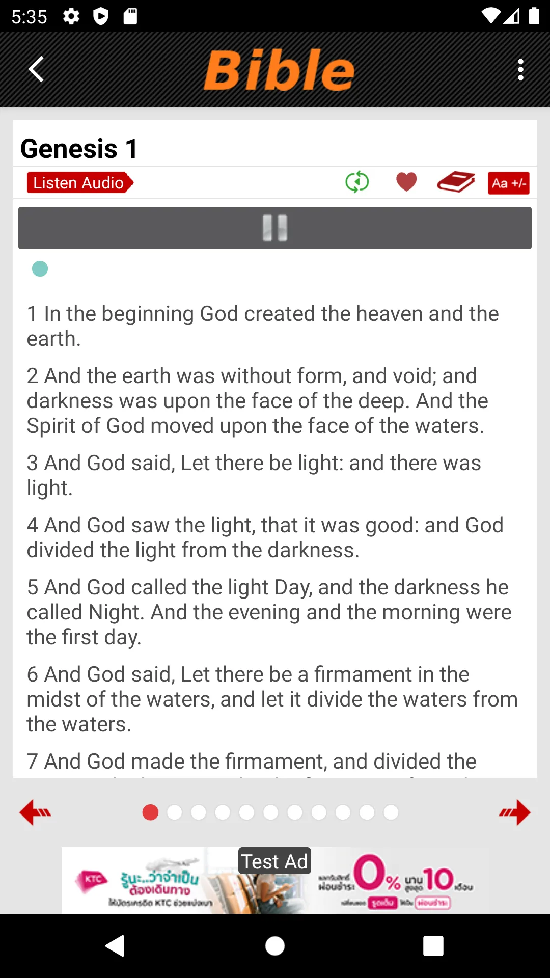 King James Version Bible | Indus Appstore | Screenshot