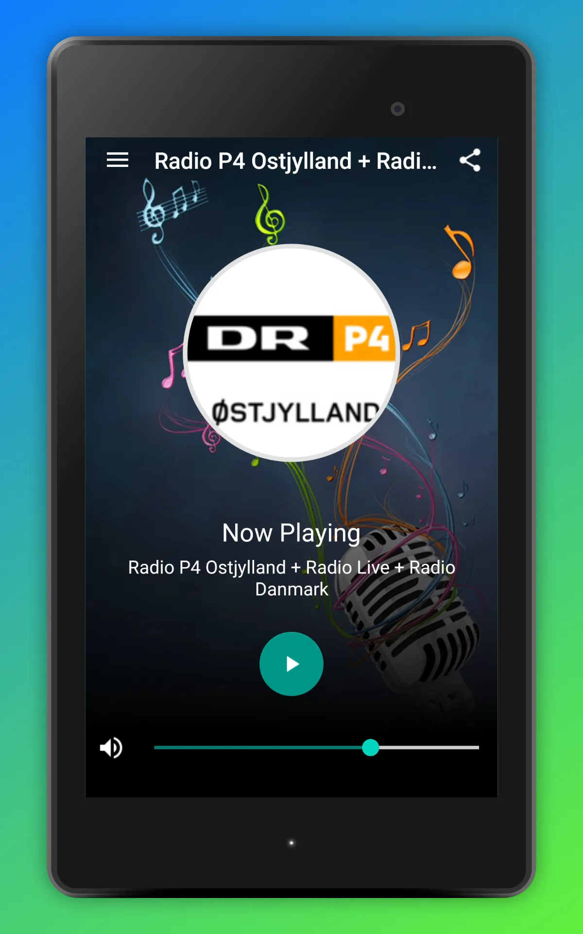 DR P4 Østjylland Radio App DK | Indus Appstore | Screenshot