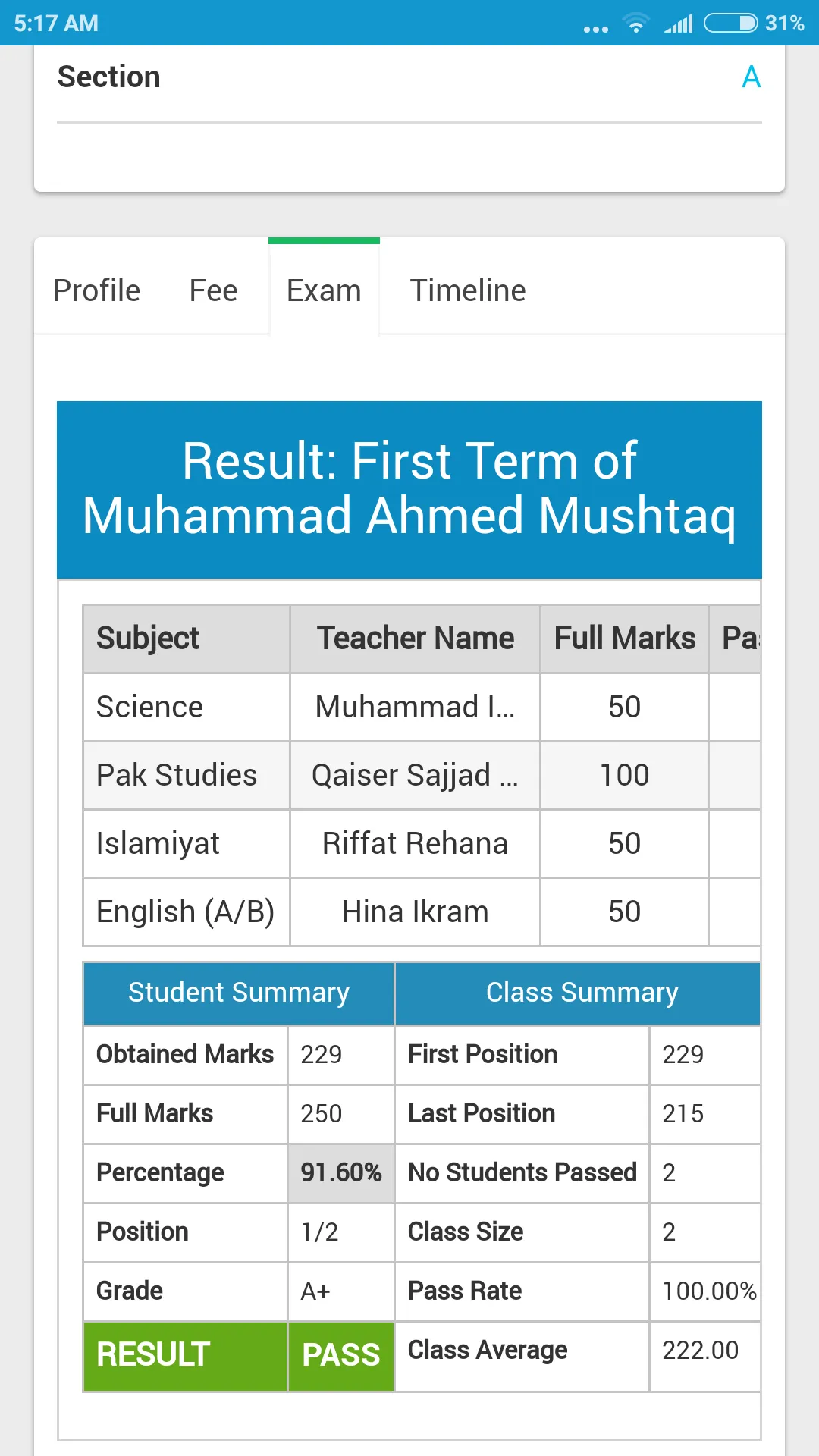 SIRSYED SCHOLARS SCHOOL & COLL | Indus Appstore | Screenshot