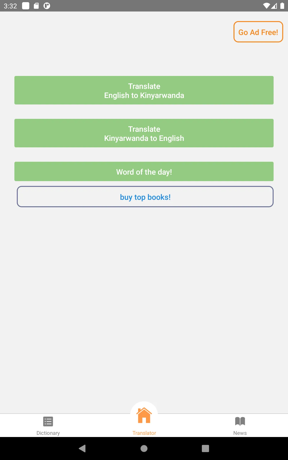 Kinyarwanda English Translator | Indus Appstore | Screenshot