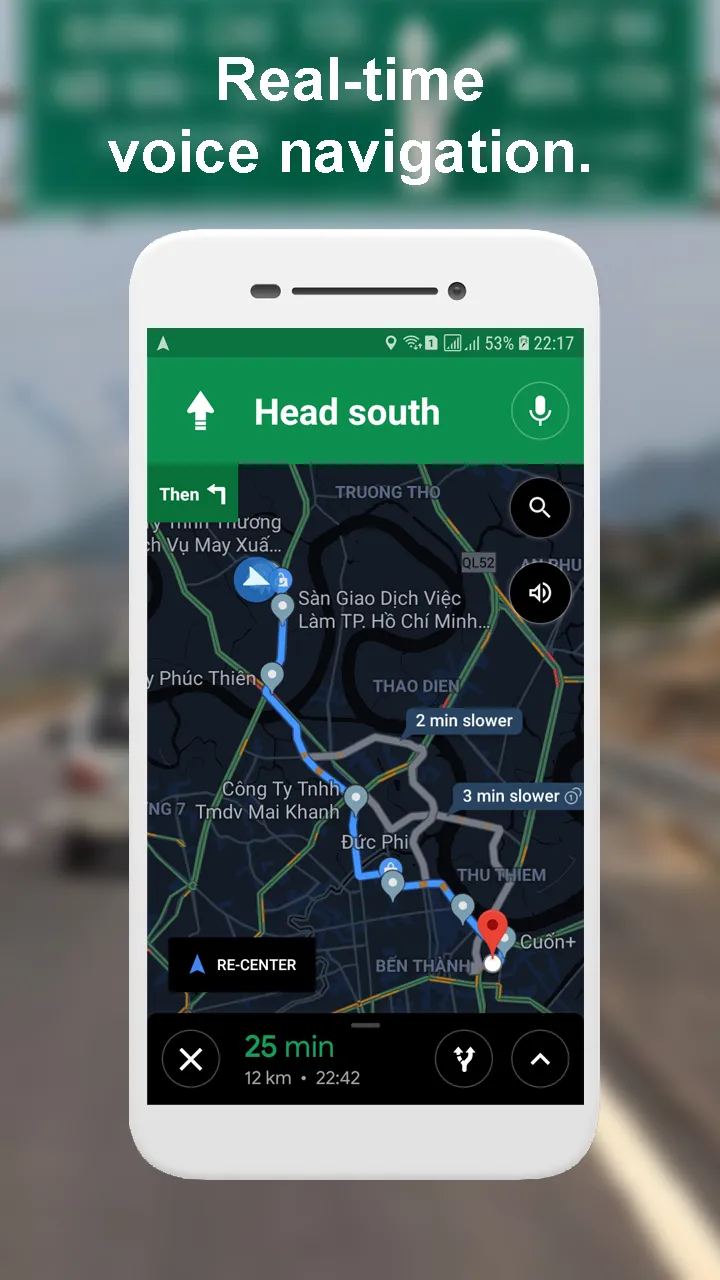 Road Map - GPS Navigation | Indus Appstore | Screenshot