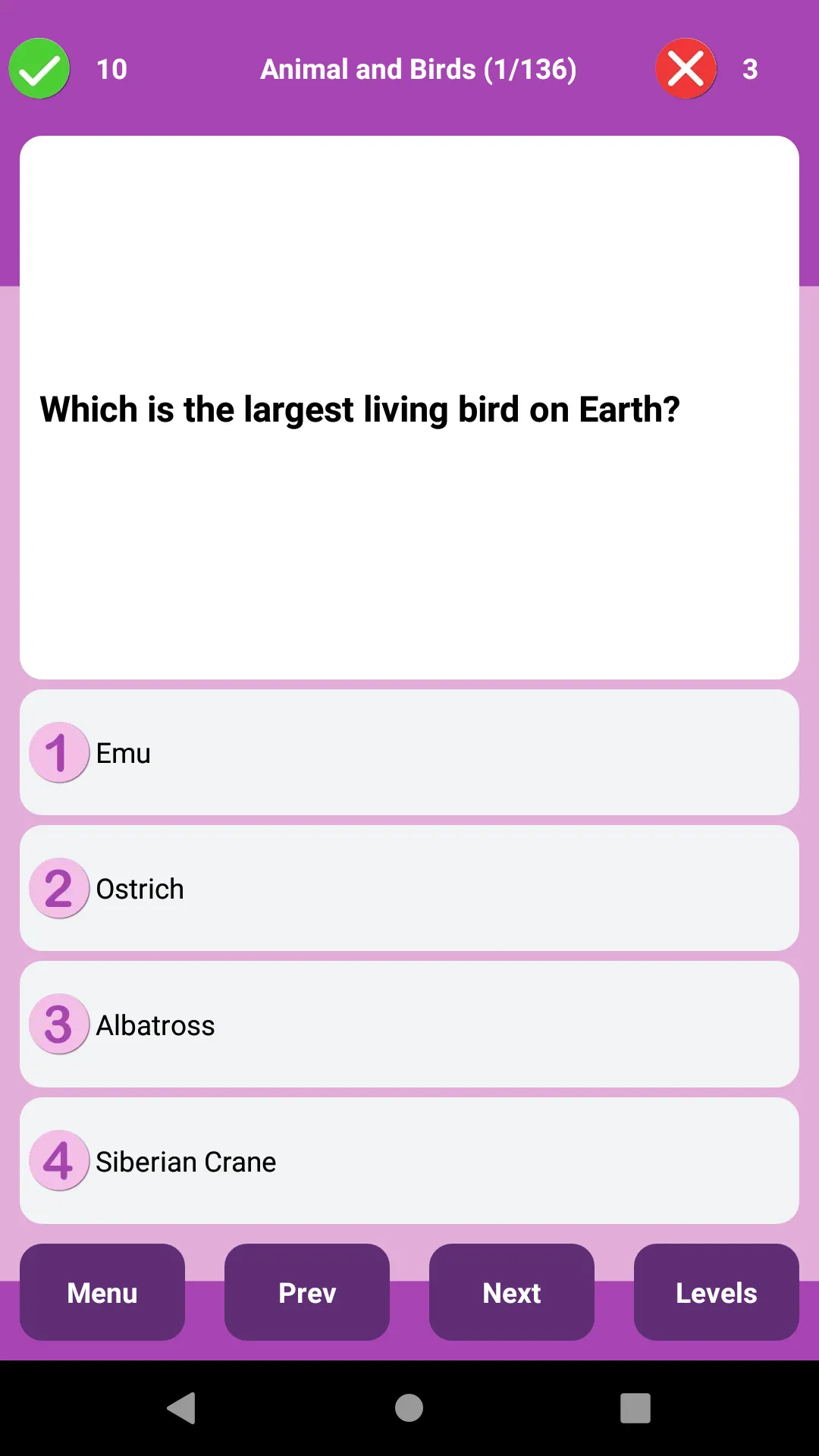 Science Quiz for kids | Indus Appstore | Screenshot