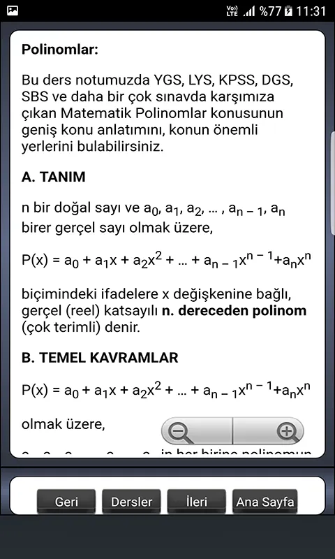 TYT AYT  Matematik Anlatım | Indus Appstore | Screenshot