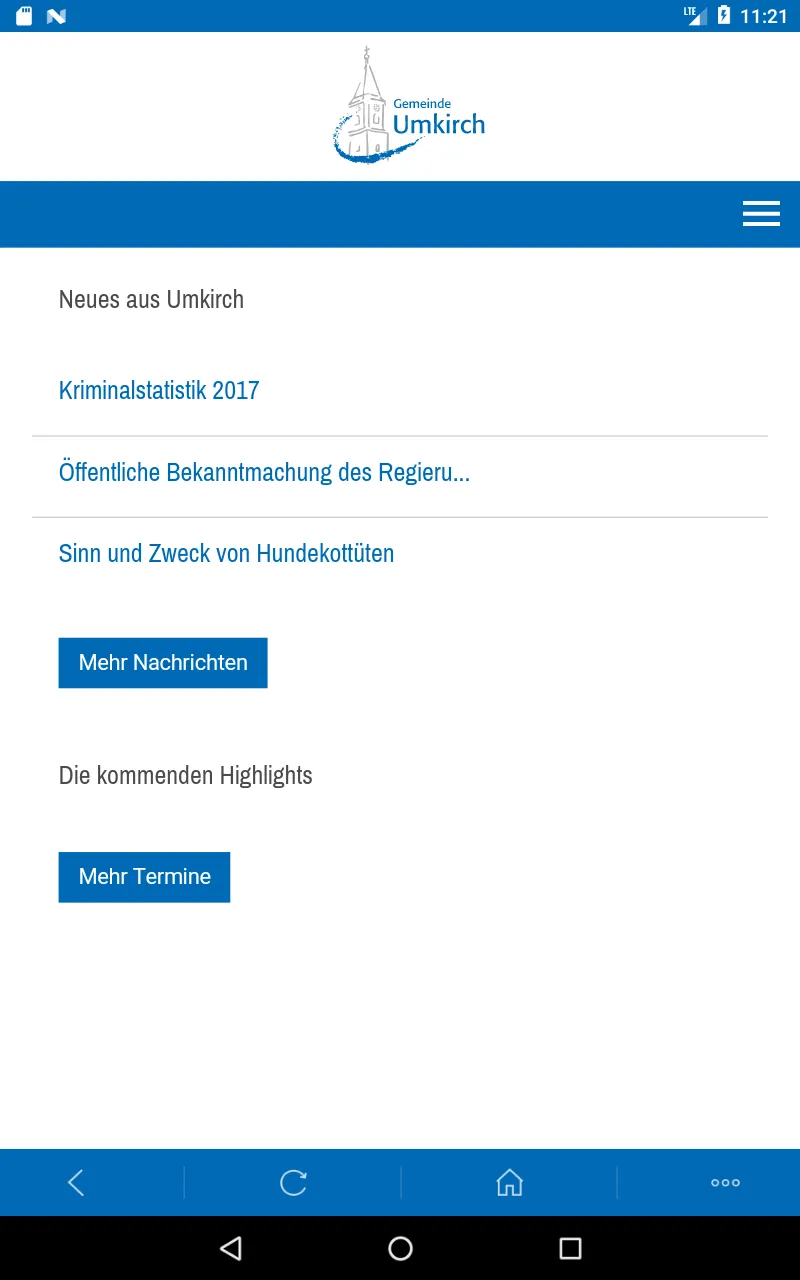 Umkirch Für Unterwegs | Indus Appstore | Screenshot