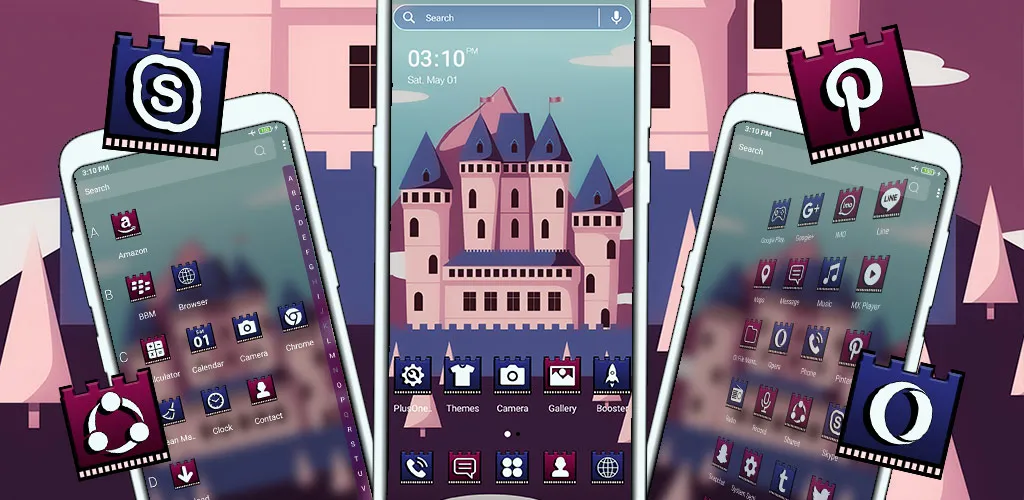 Castle Illustration Theme | Indus Appstore | Screenshot