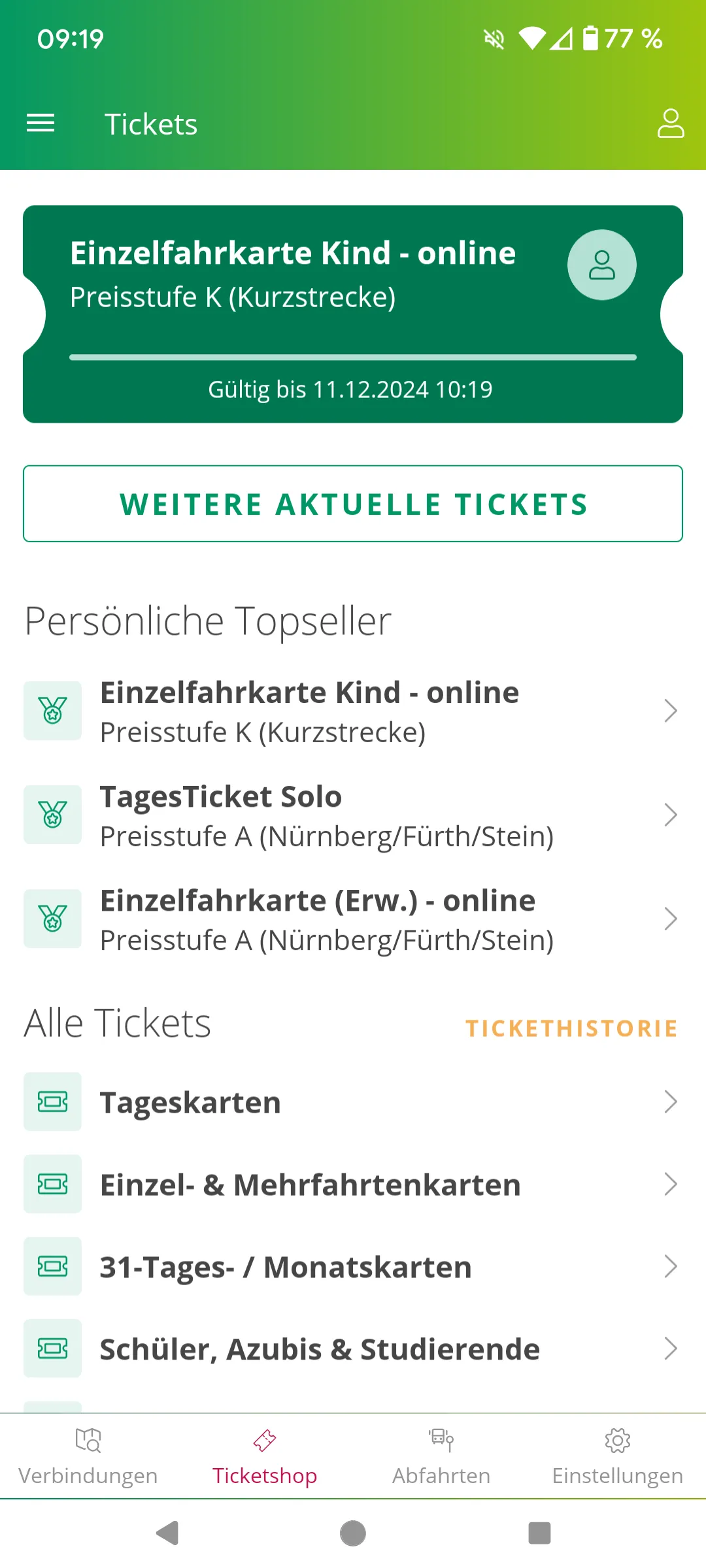 VGN Fahrplan & Tickets | Indus Appstore | Screenshot