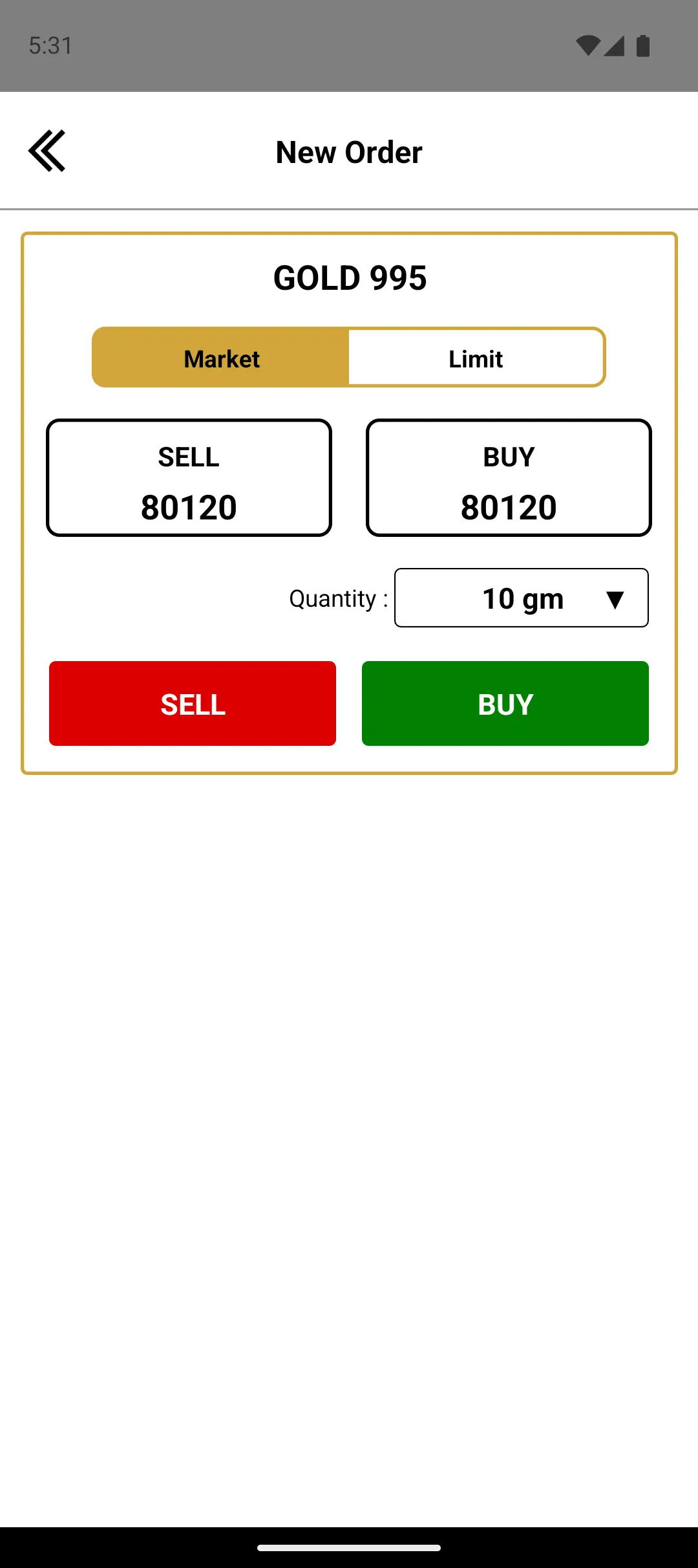 SLK Bullion | Indus Appstore | Screenshot