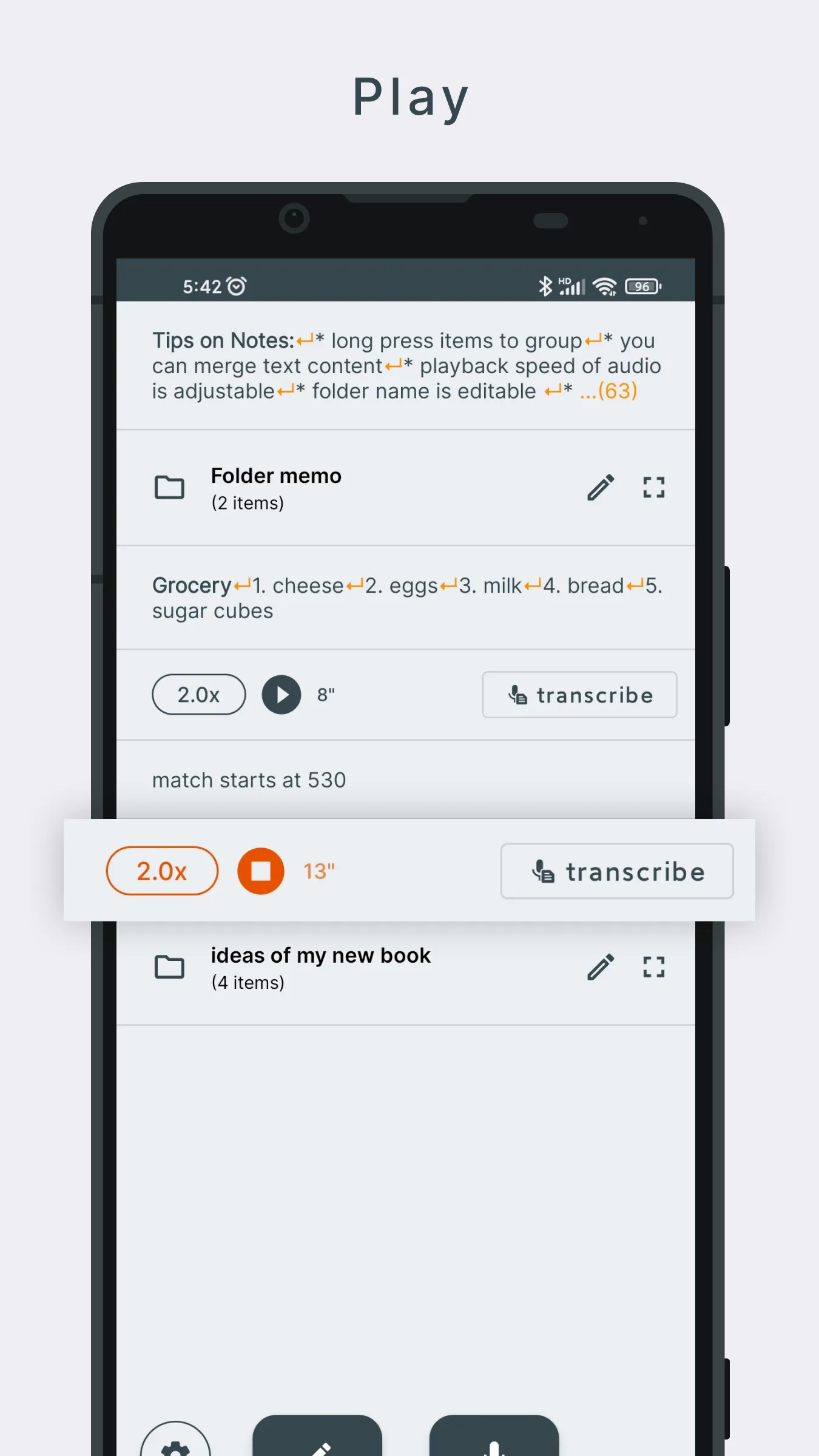 Notes | Tango Tools | Indus Appstore | Screenshot