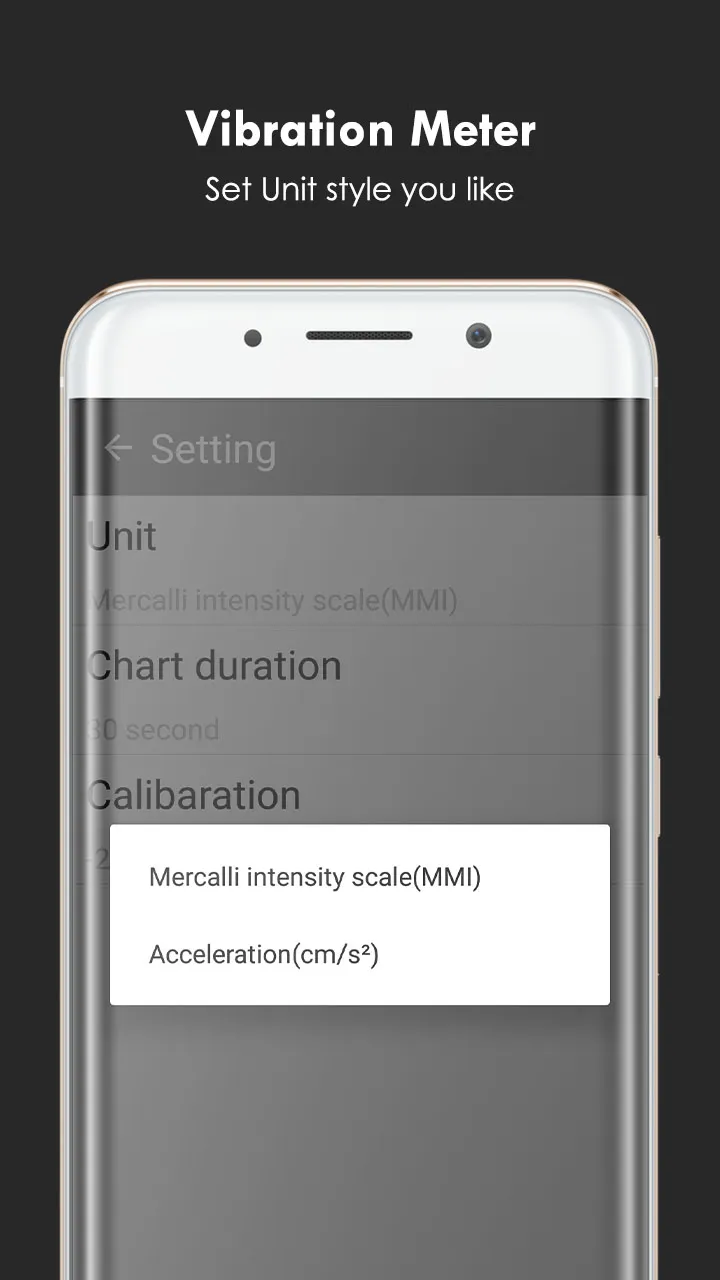 Seismometer Vibration Meter | Indus Appstore | Screenshot