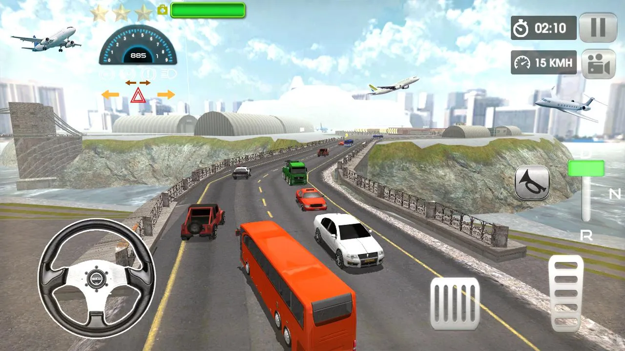 Mountain Bus Racing 3D | Indus Appstore | Screenshot