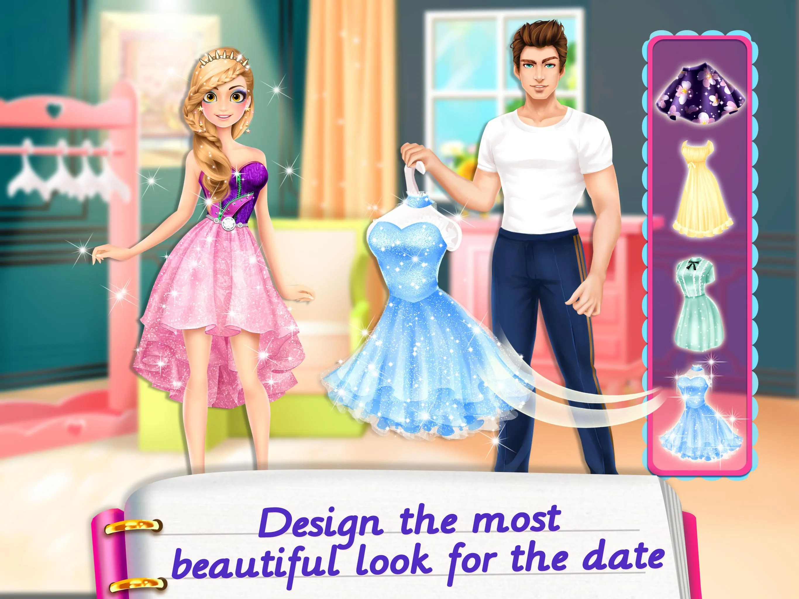 Secret Love Diary! Story Games | Indus Appstore | Screenshot