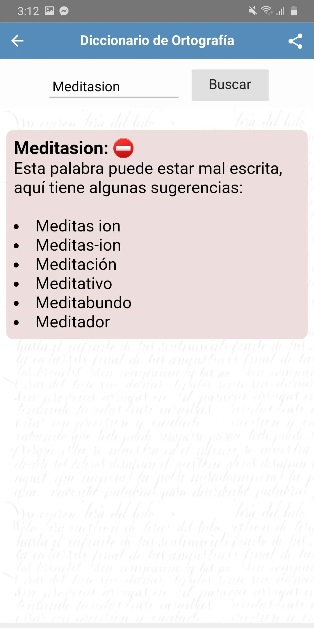 Diccionario de Ortografía Espa | Indus Appstore | Screenshot