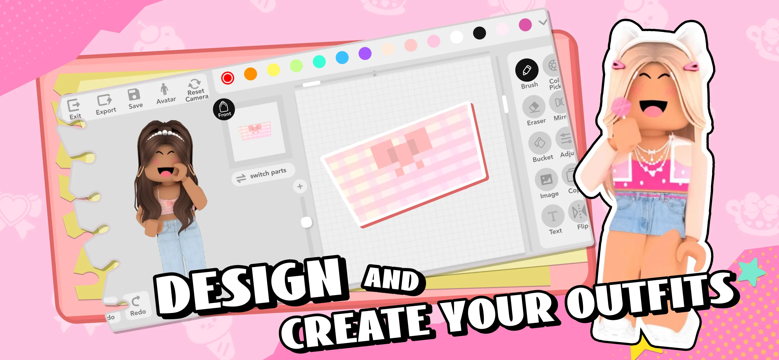 Skinzy: Skin Editor for Roblox | Indus Appstore | Screenshot