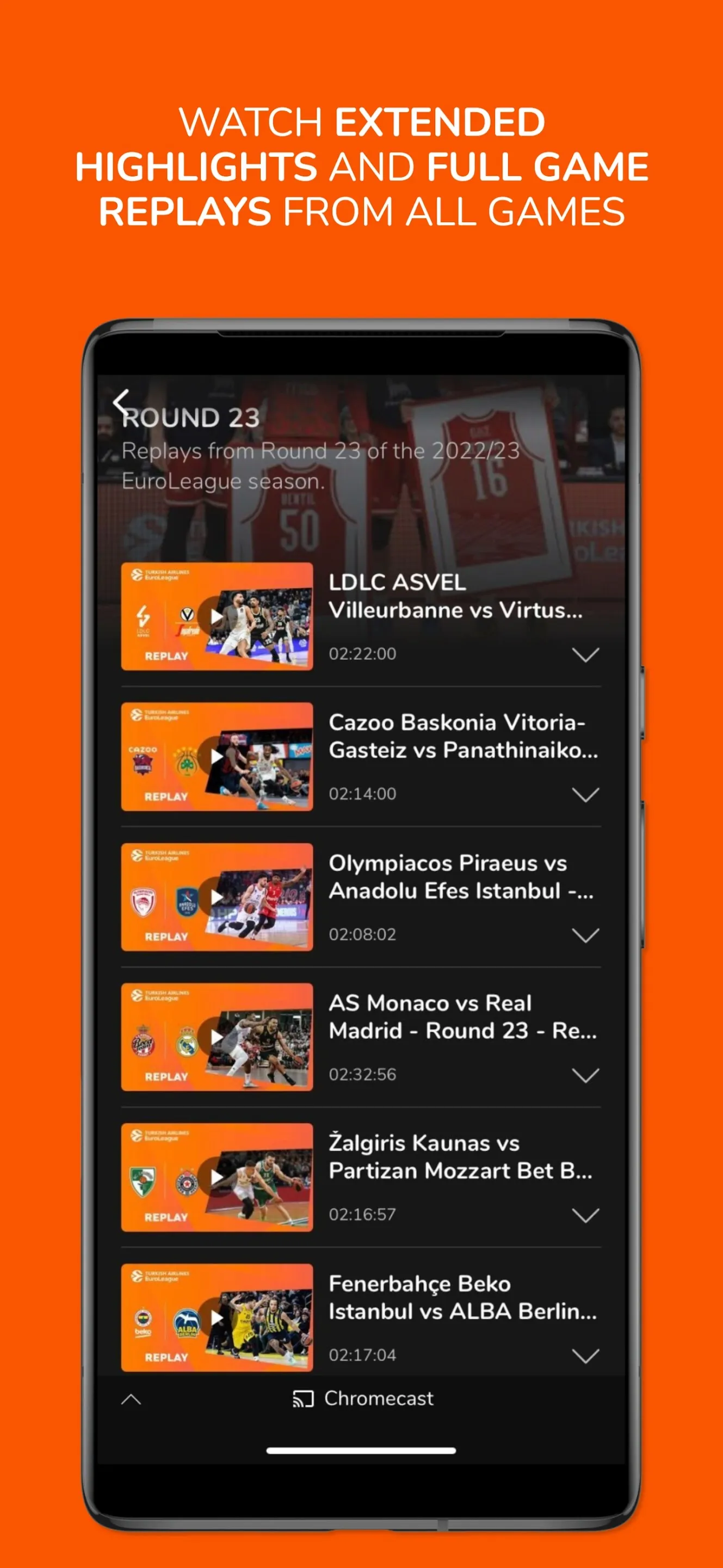 EuroLeague TV | Indus Appstore | Screenshot