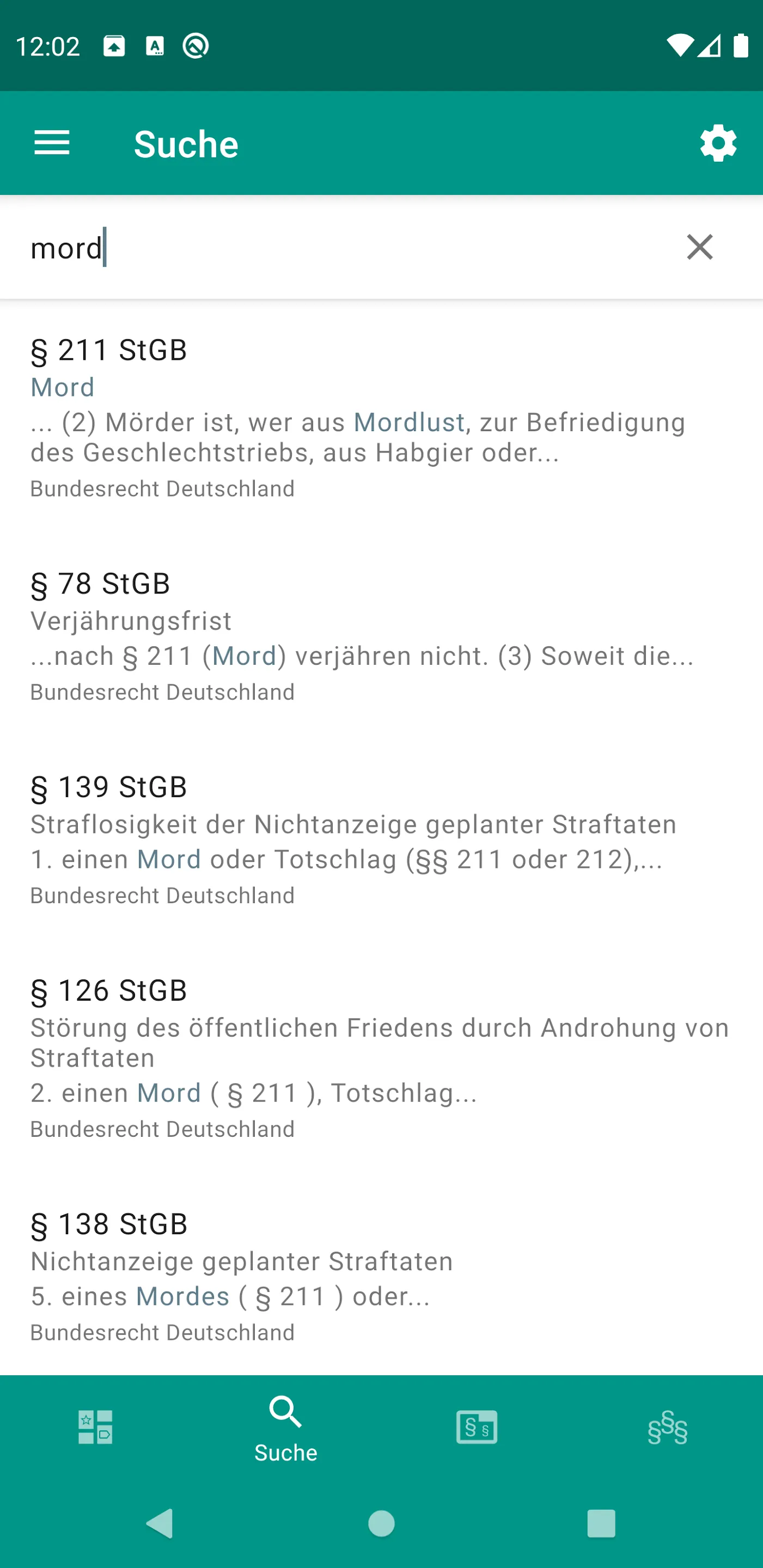 Lawdroid – Deutsche/EU-Gesetze | Indus Appstore | Screenshot