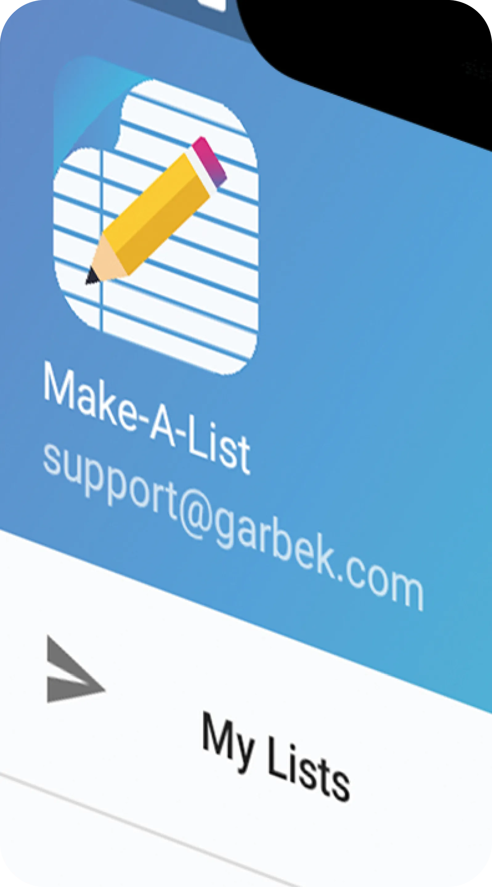 Make-A-List | Indus Appstore | Screenshot