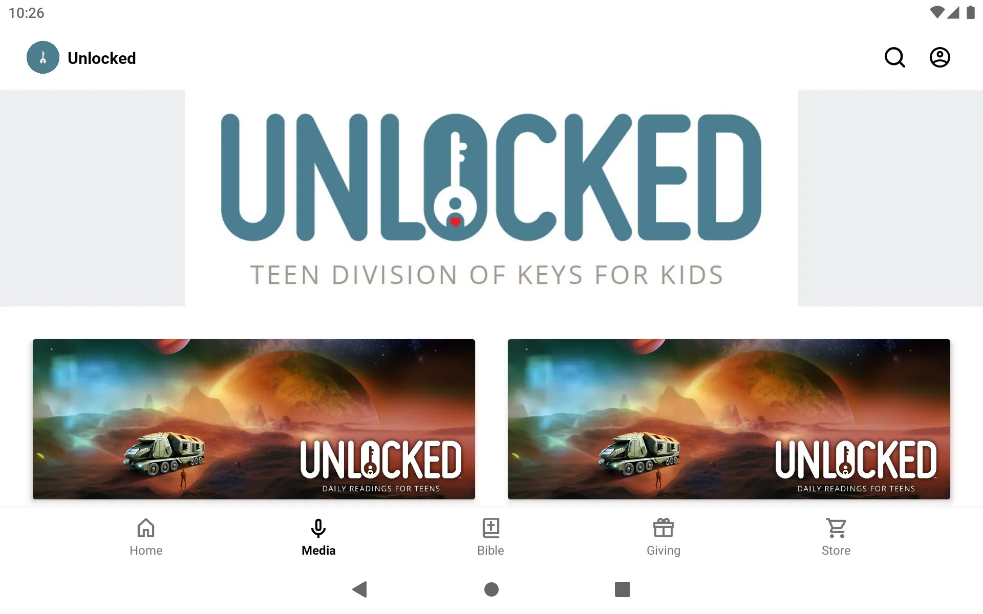 Unlocked - Teen Devotional | Indus Appstore | Screenshot