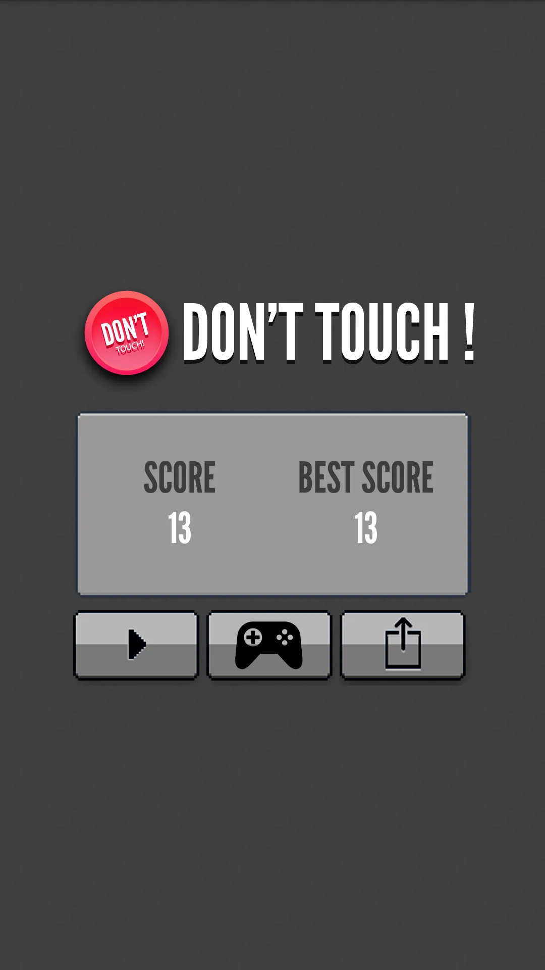 Don't Touch The Red Button! | Indus Appstore | Screenshot