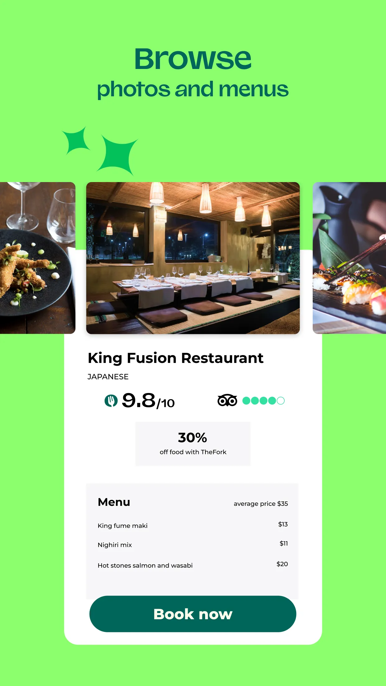 TheFork - Restaurant bookings | Indus Appstore | Screenshot