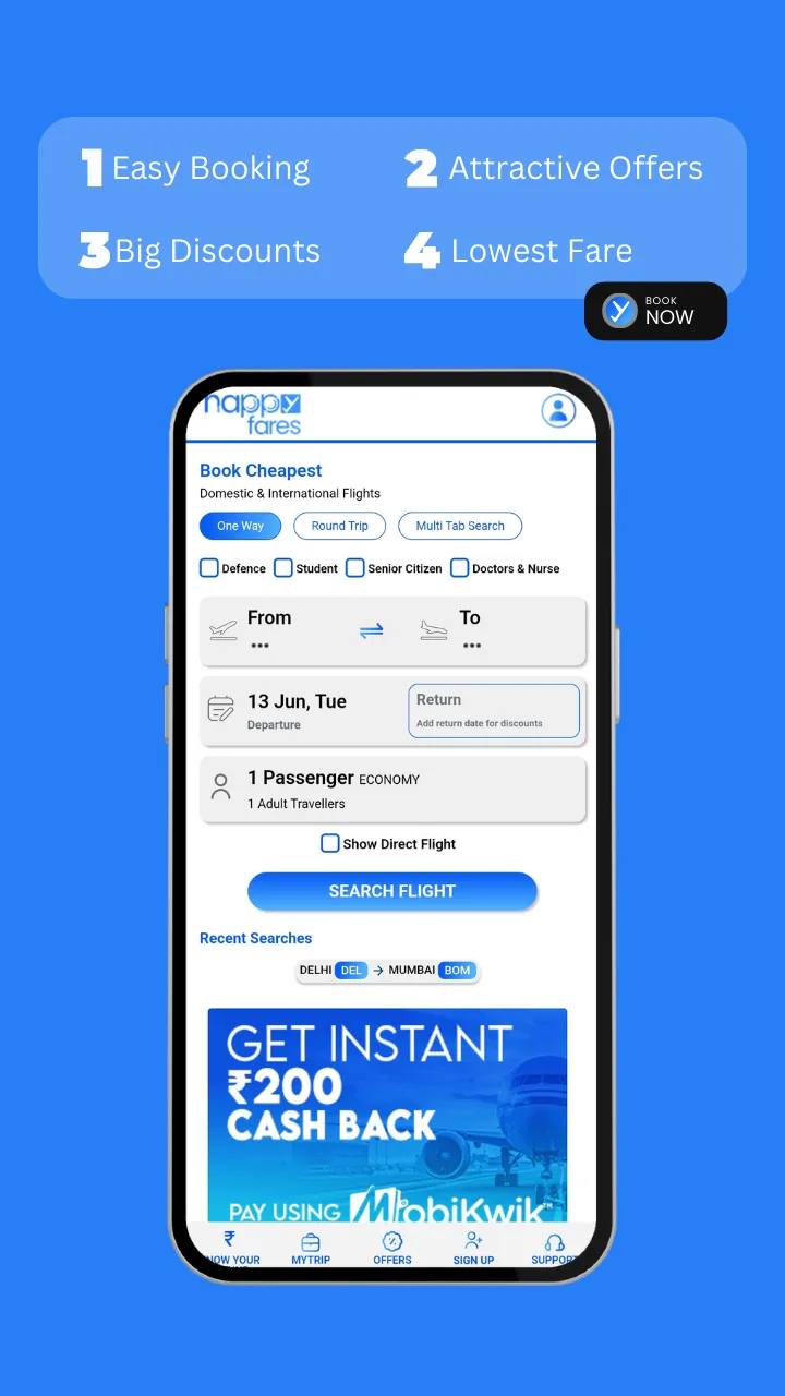 Happyfares | Indus Appstore | Screenshot