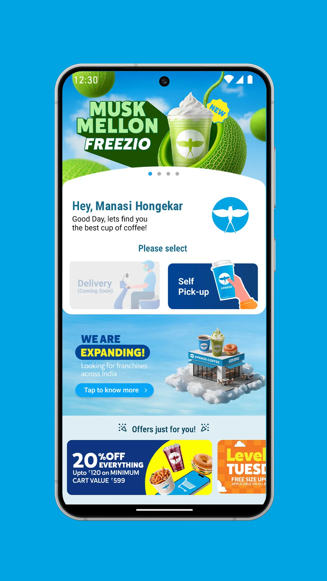 Xpanse Cafe | Indus Appstore | Screenshot