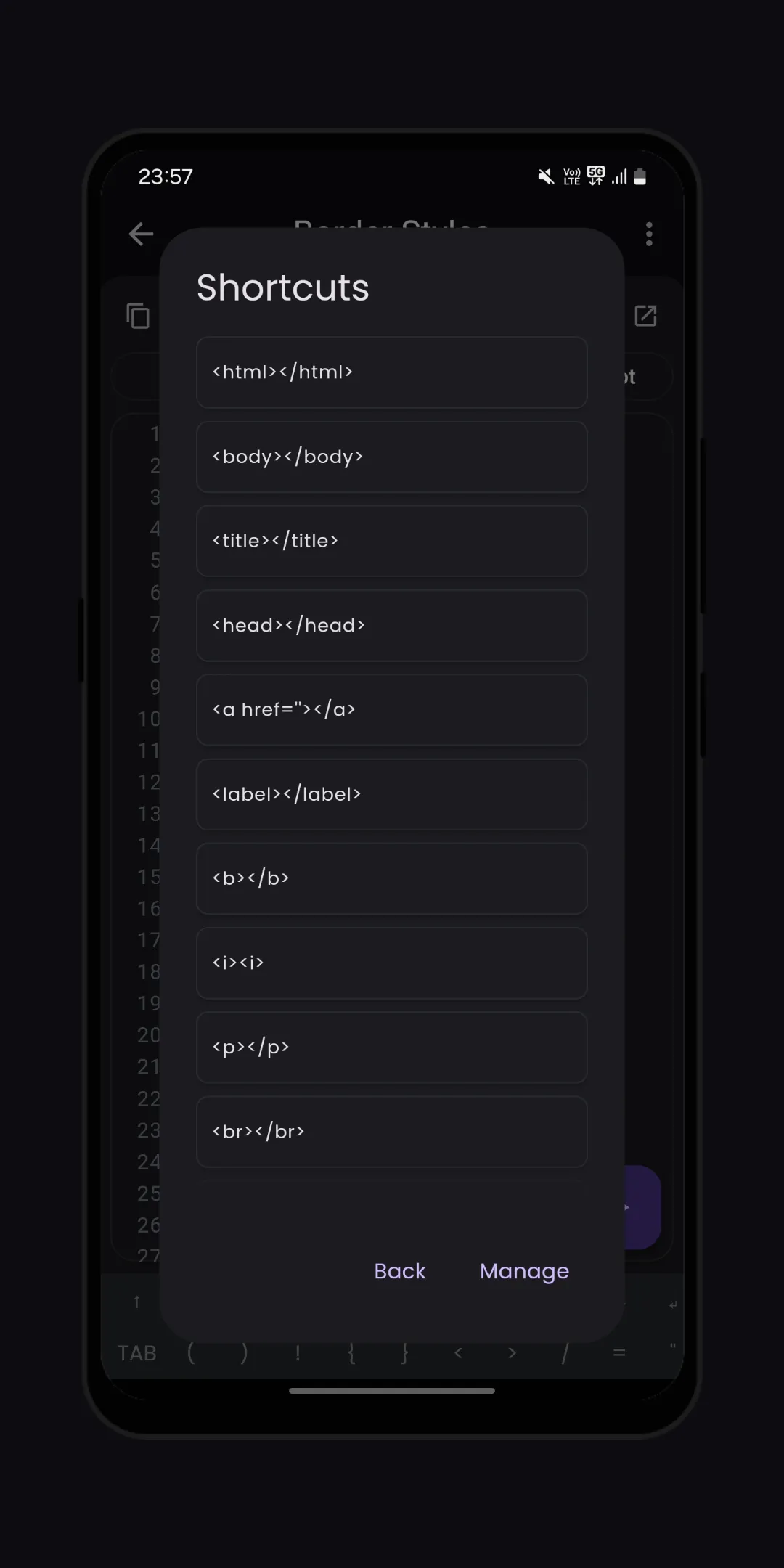HTML Creator | Indus Appstore | Screenshot