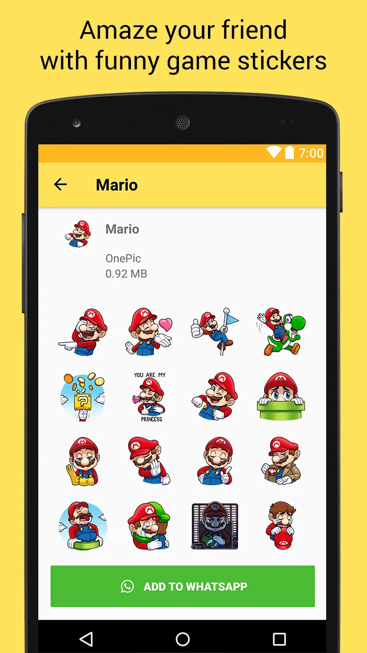 Game Stickers for Whatsapp | Indus Appstore | Screenshot