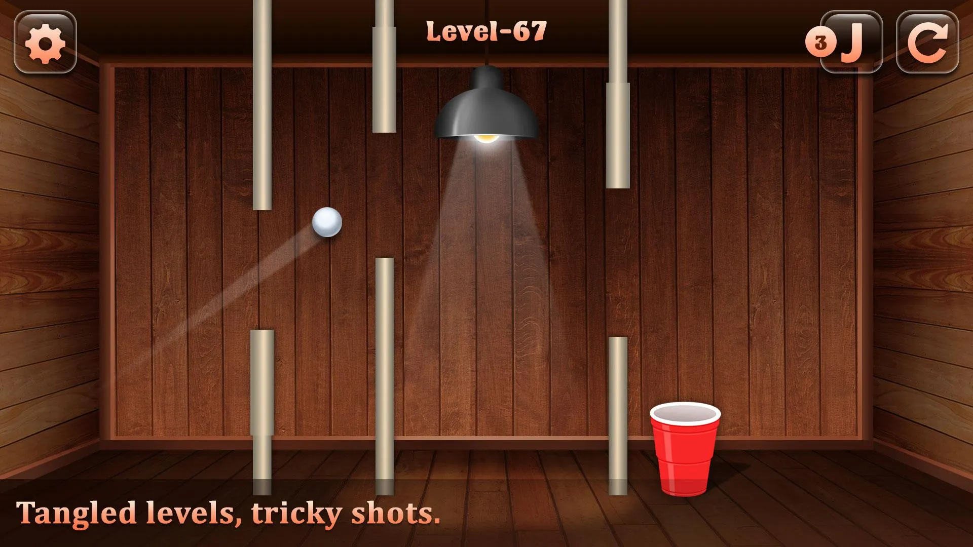 Glass Pong | Indus Appstore | Screenshot