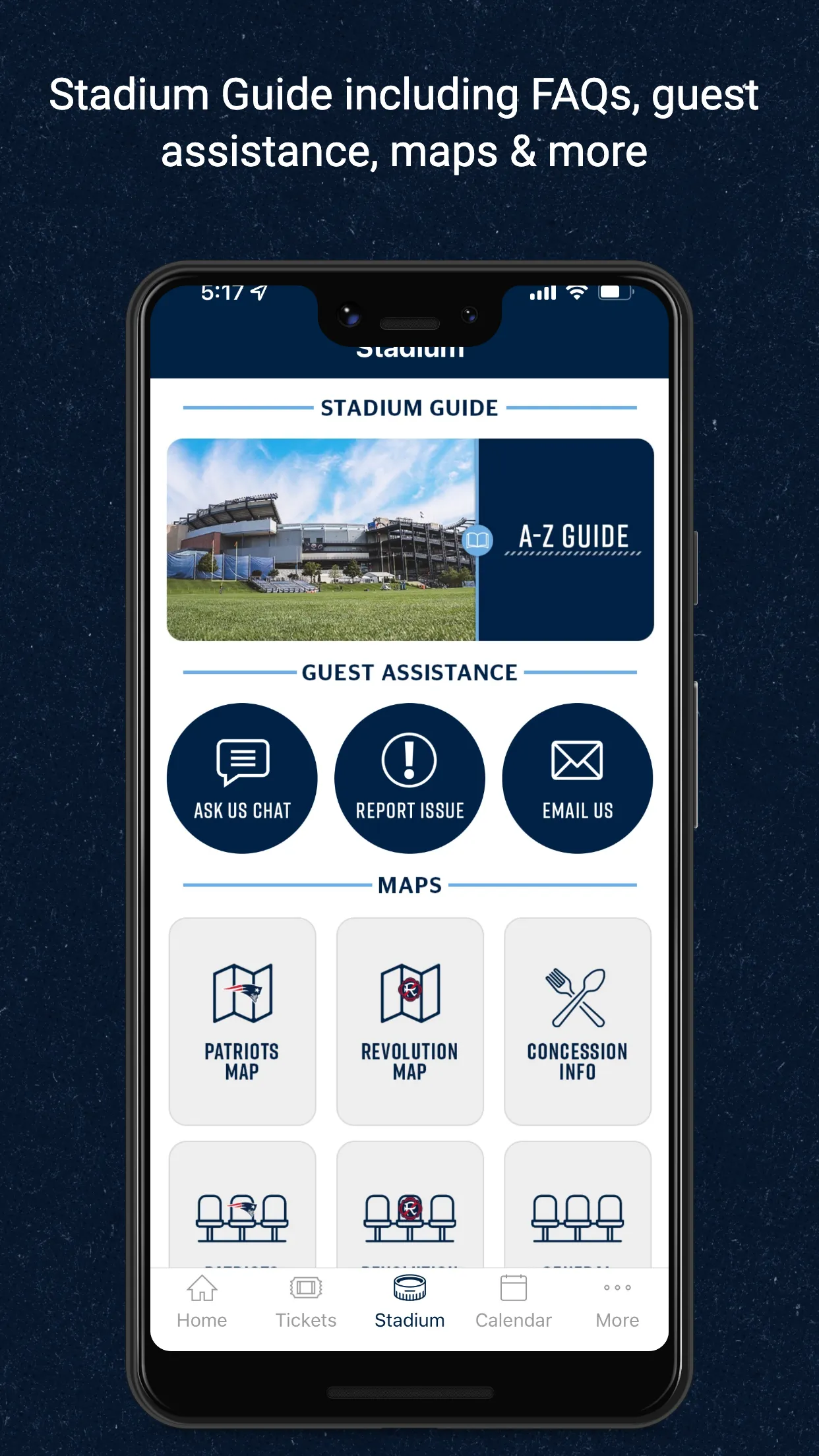 Gillette Stadium | Indus Appstore | Screenshot