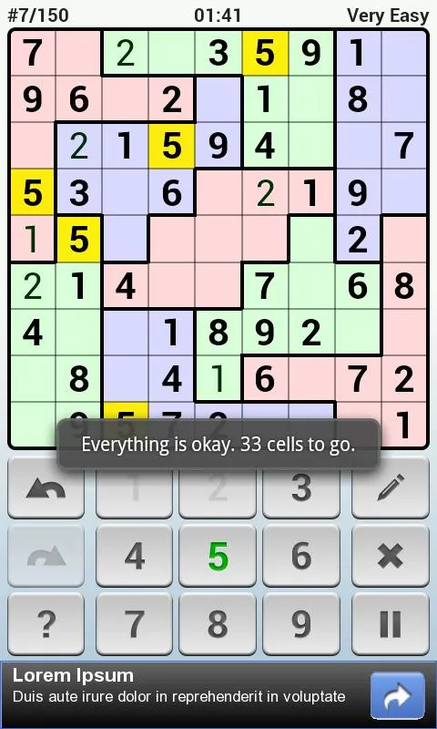 Andoku Sudoku 2 | Indus Appstore | Screenshot