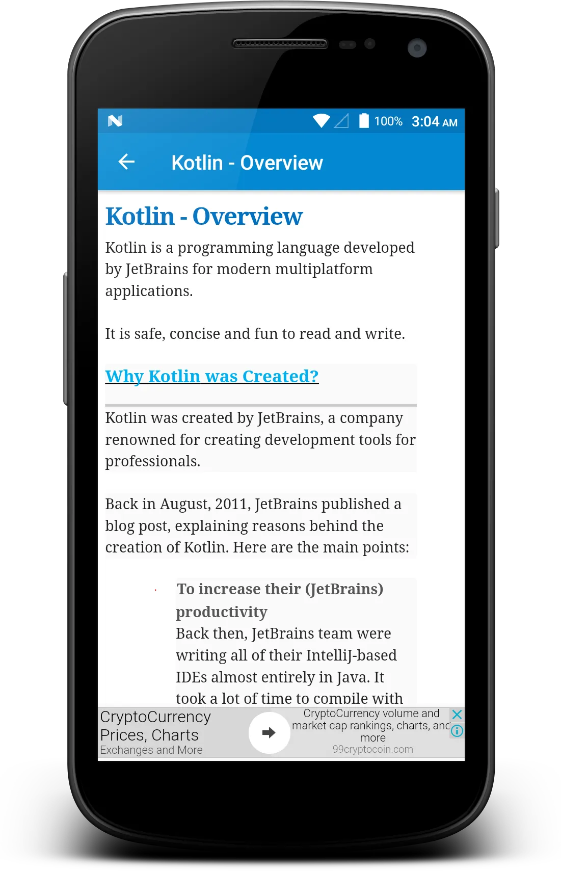 Kotlin Programming | Indus Appstore | Screenshot