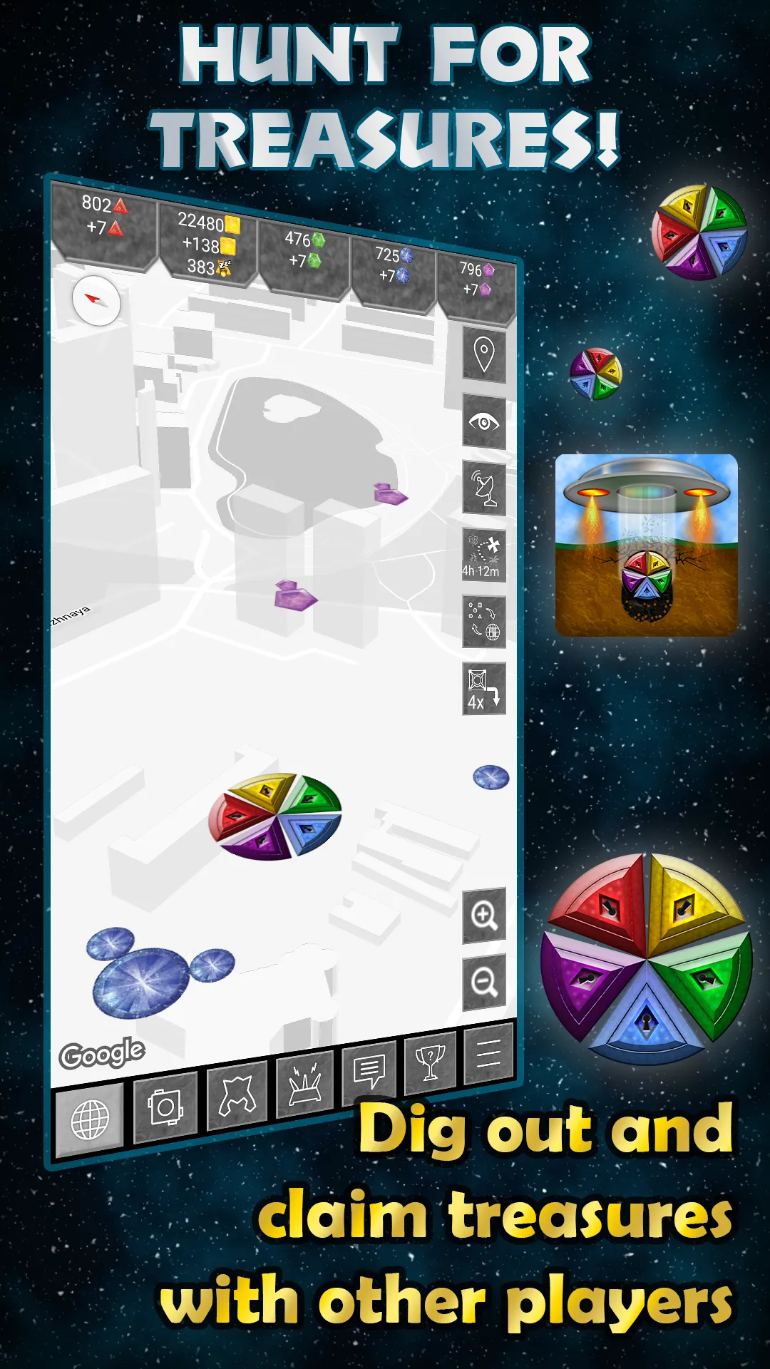 ColorPlanet Resources, GPS MMO | Indus Appstore | Screenshot