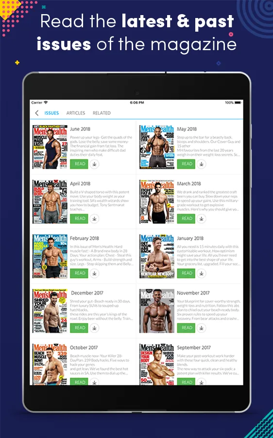 Men's Health South Africa | Indus Appstore | Screenshot