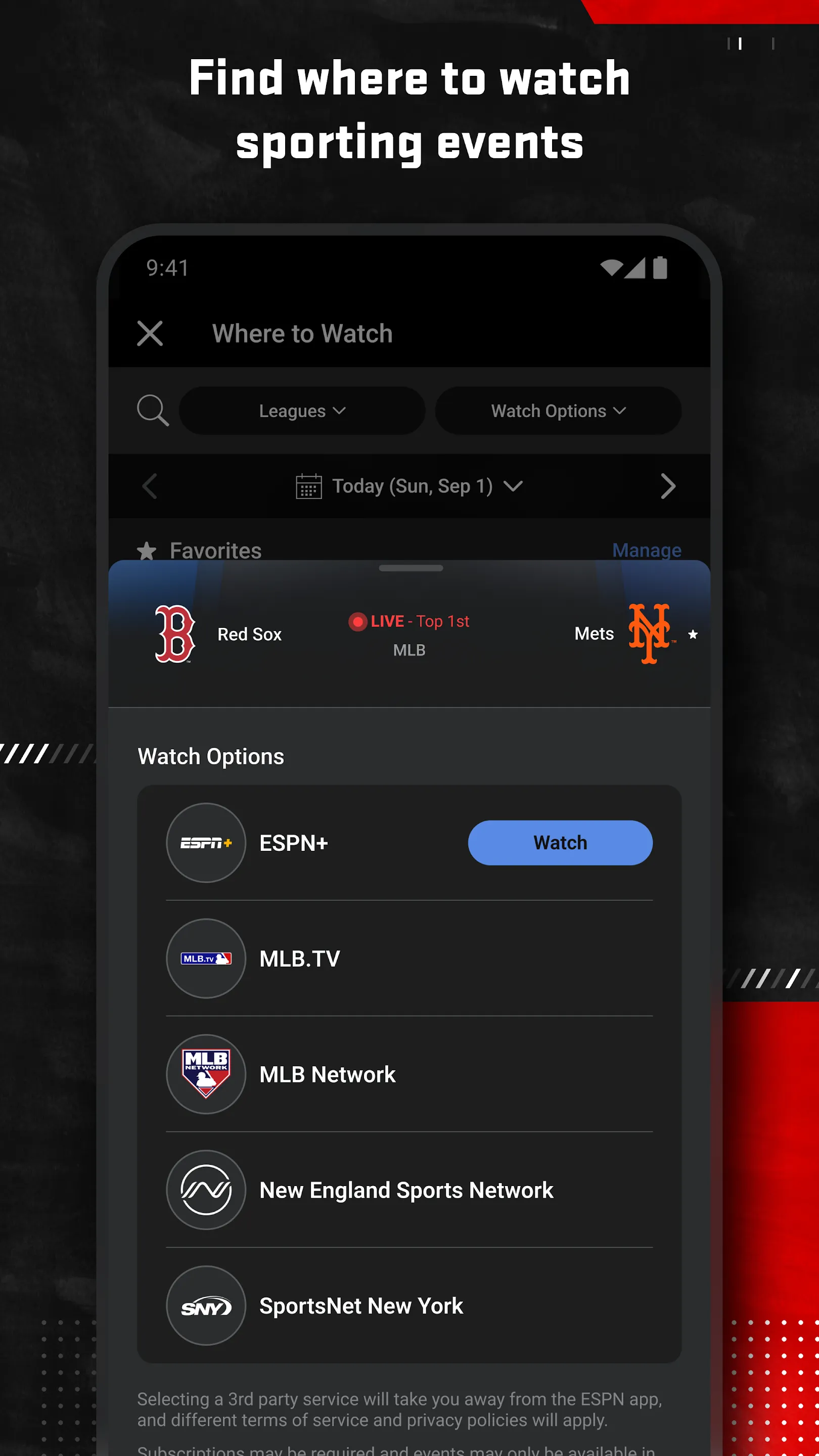 ESPN | Indus Appstore | Screenshot