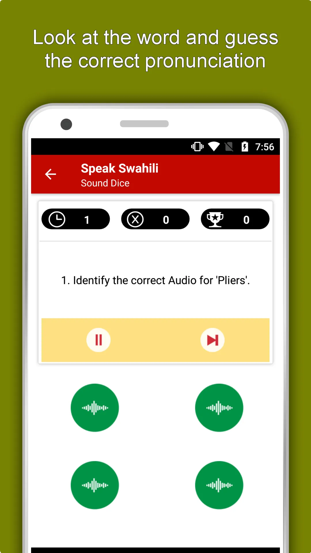 Speak Swahili : Learn Swahili  | Indus Appstore | Screenshot