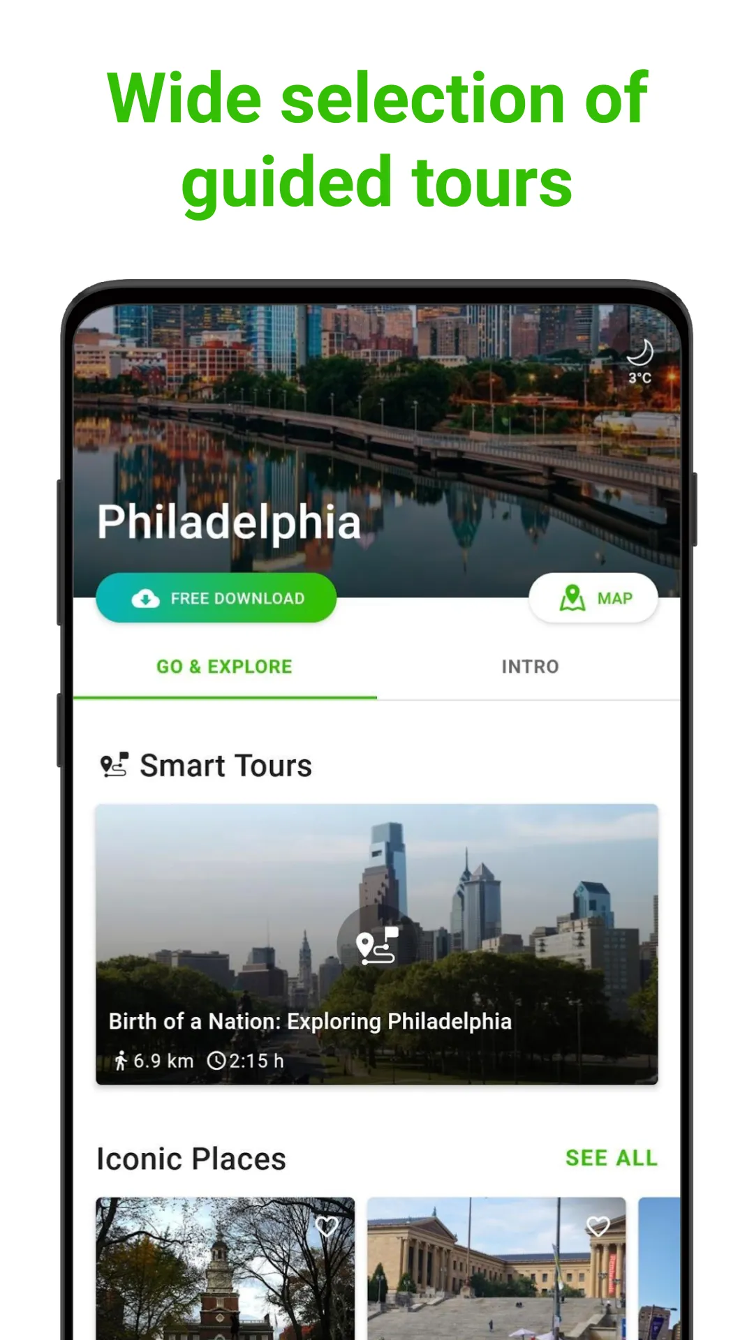 Philadelphia SmartGuide | Indus Appstore | Screenshot