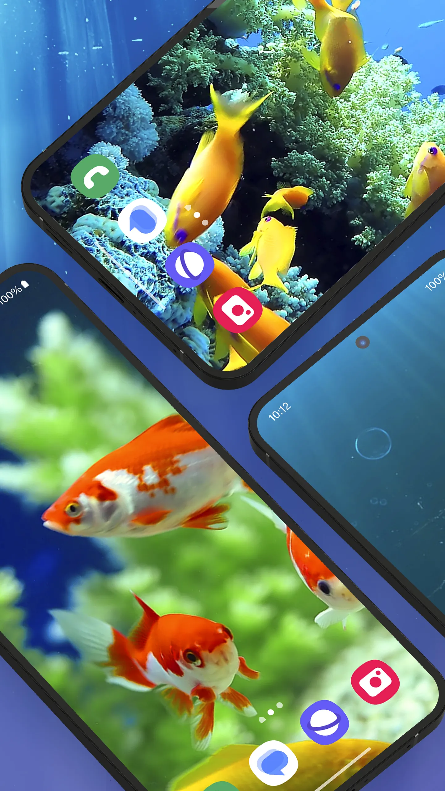 3D Fish Tank Live Wallpaper | Indus Appstore | Screenshot