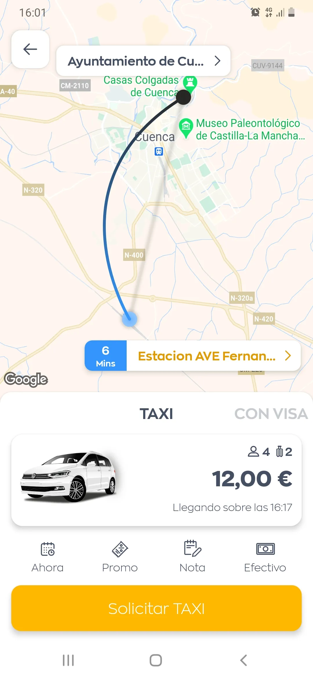 Taxi Cuenca | Indus Appstore | Screenshot